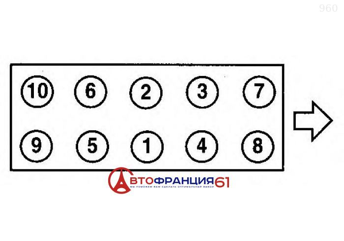 Прокладка гбц AJUSA 10036100 на RENAULT