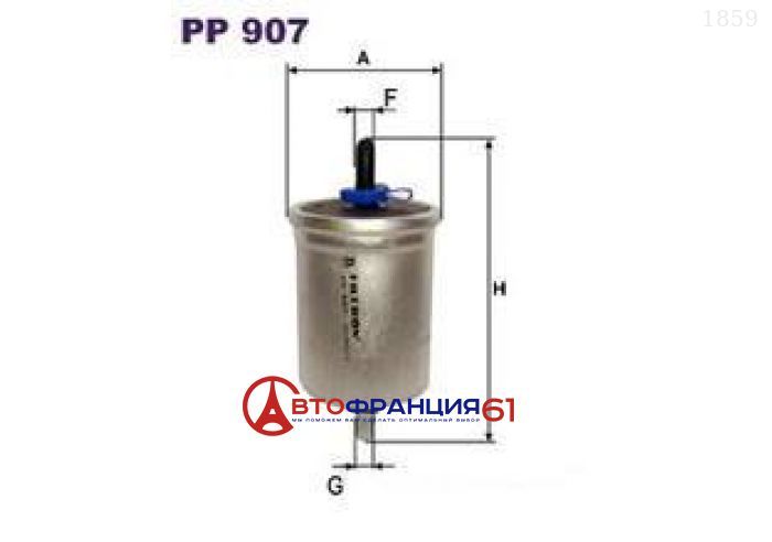 Фильтр топливный FILTRON PP907 на RENAULT